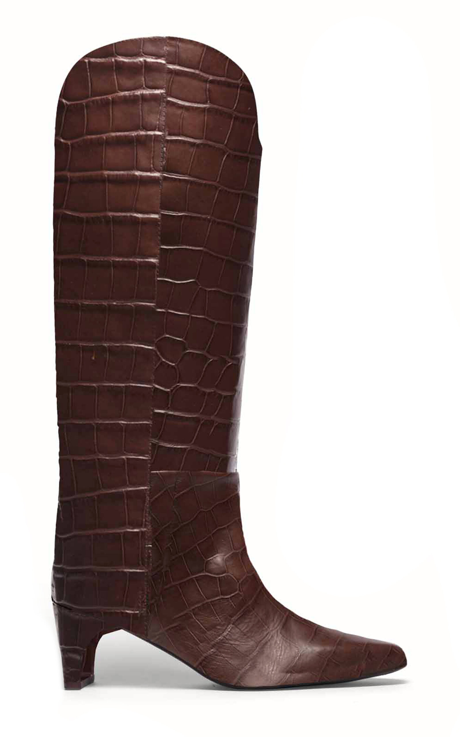 Lennox Croc-Effect Leather Boots | Moda Operandi (Global)