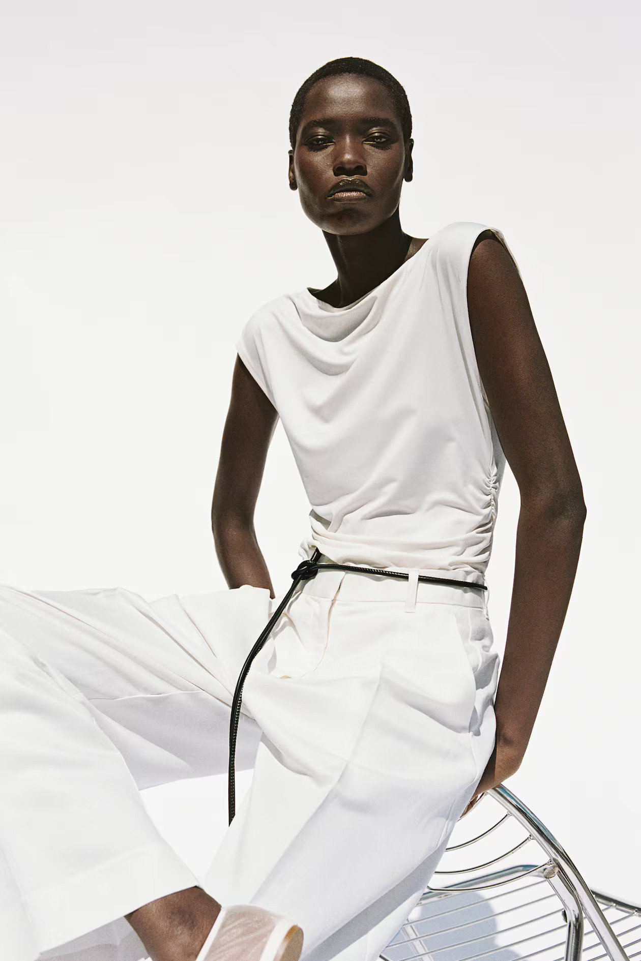 Boat-neck Top | H&M (US + CA)