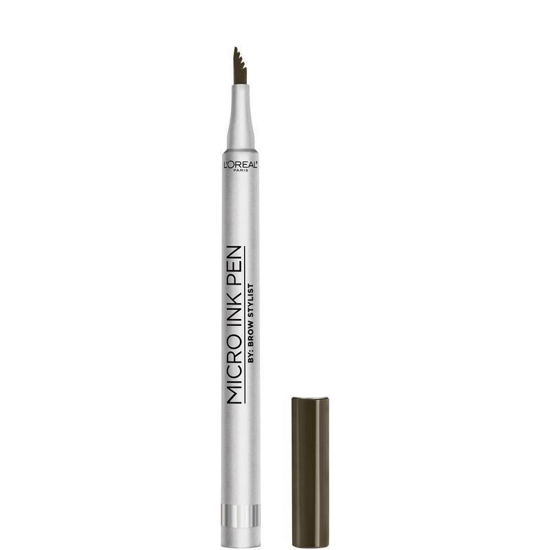 L&#39;Oreal Paris Micro Ink Pen by Brow Stylist Up to 48HR Wear - Dark Brunette - 0.033 fl oz | Target