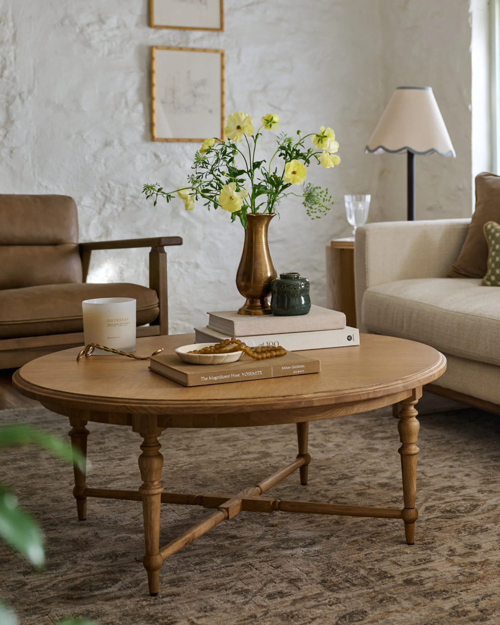 Spencer Turned Leg Coffee Table | Magnolia