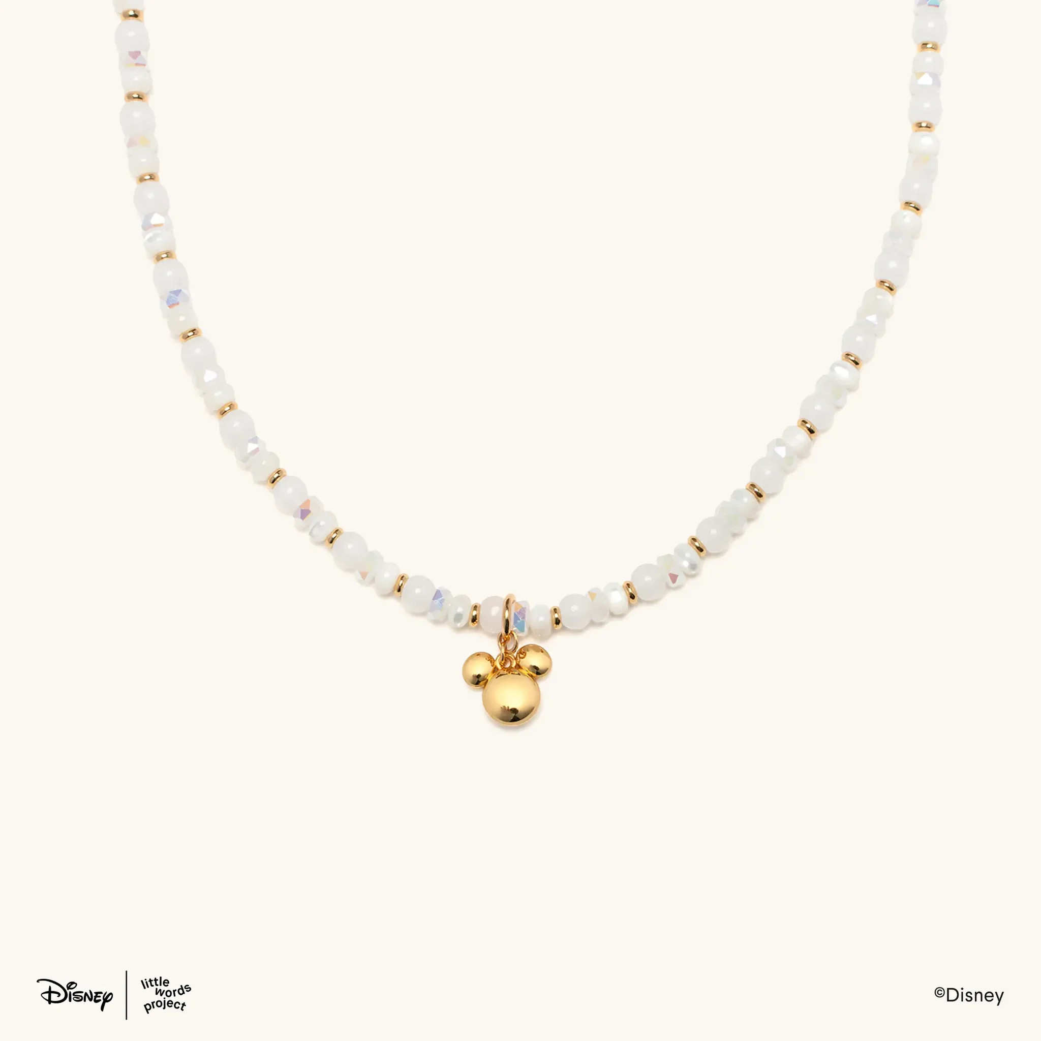 Mickey Mouse Charm Necklace- Disney Mickey & Friends | Little Words Project