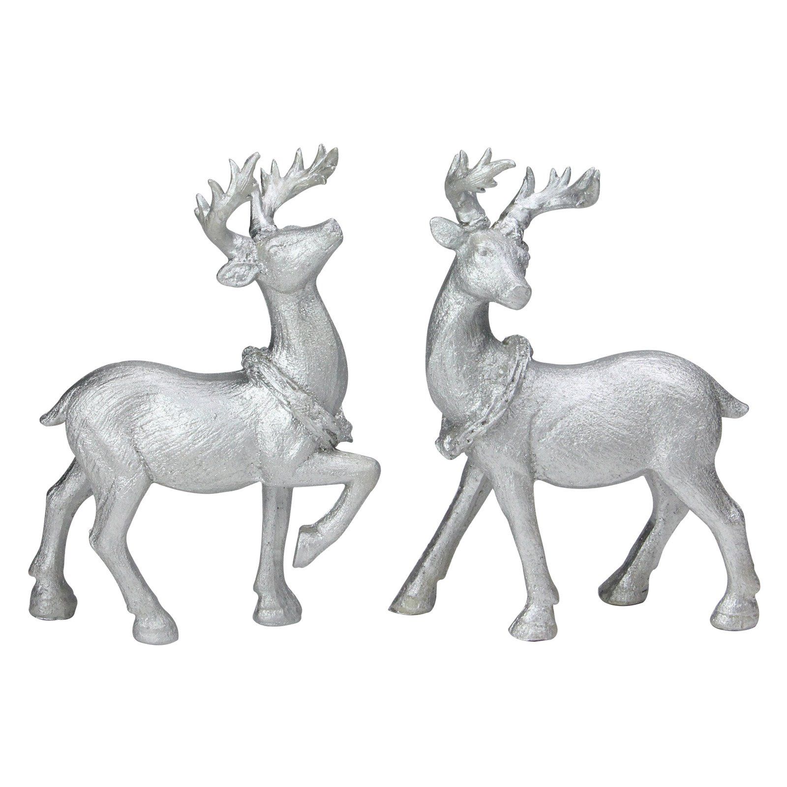 Northlight Christmas Table Top Reindeer Figures - Set of 2 - Walmart.com | Walmart (US)