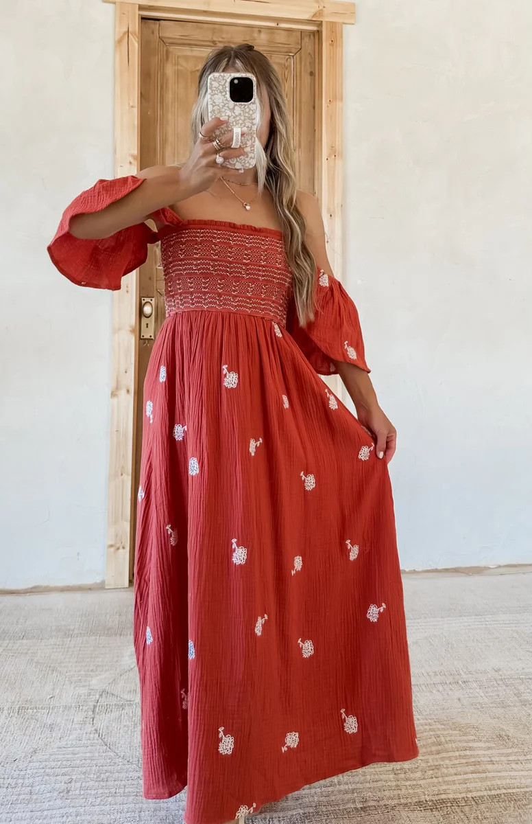 Morning Meadow Floral Maxi | CK Squared Boutique