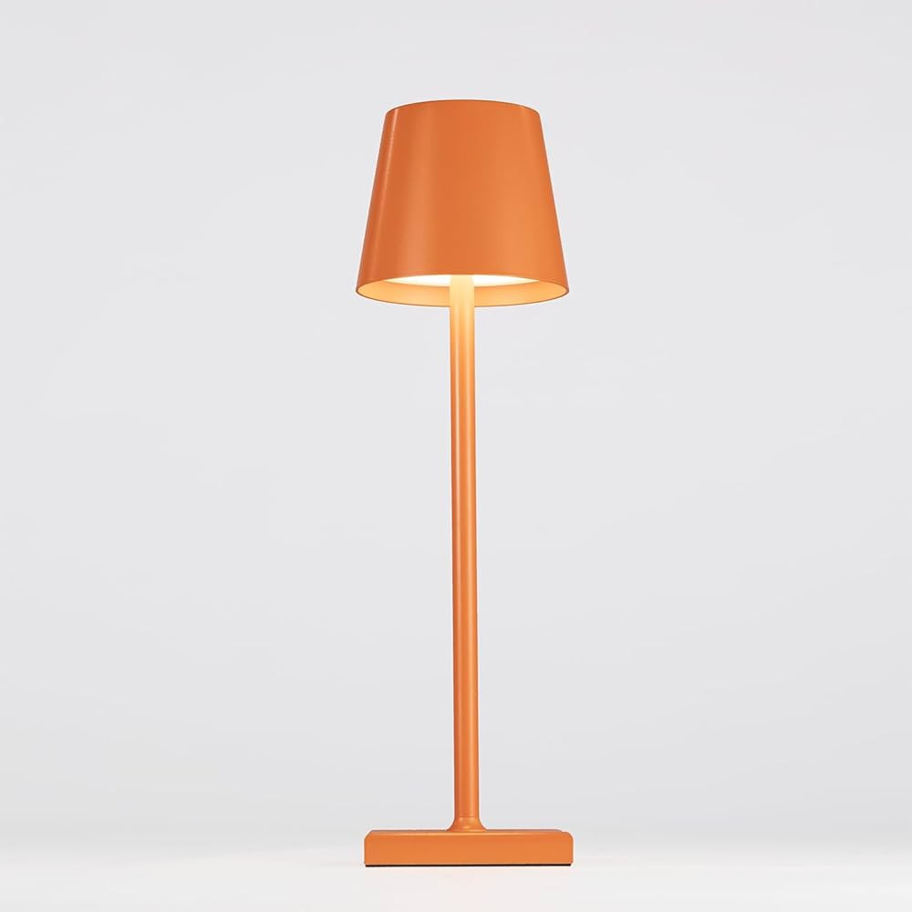 La Luz 13 inch Cordless Table Lamps 5200 mAh Battery Operated Lamp, USB-C Port Rechargeable Lamp ... | Amazon (US)