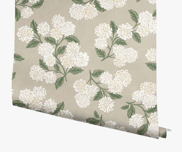Hydrangea Wallpaper | Rifle Paper Co.