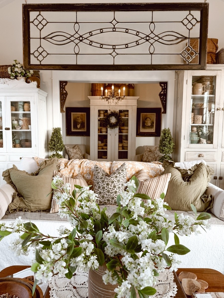 Here is another view of our sunroom showing the Spring home decor as well as some of our year-long staples. 

#LTKHome #LTKSeasonal