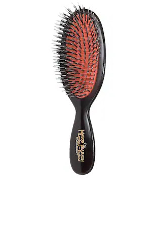 Mason Pearson Pocket Mixture Bristle & Nylon Hair Brush in Red | FWRD 