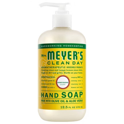 Mrs. Meyer's Clean Day Liquid Hand Soap - Honeysuckle  - 12.5 fl oz | Target