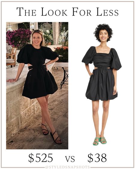 Little black dress : the look for less // Target dress is only $38 and comes in 4 colors 

Spring dress, vacation dress, date night, wedding guest dress, event dress 

#LTKunder50 #LTKSeasonal #LTKtravel