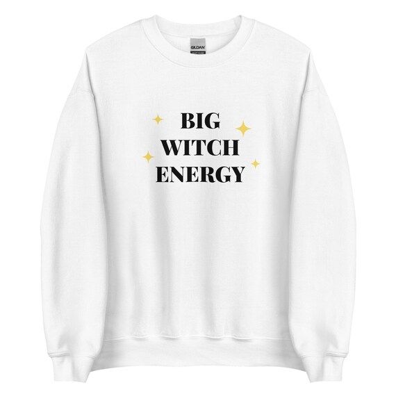 Big Witch Energy Sweatshirt, Halloween Sweatshirt, Witchy Vibes, Funny Halloween Shirt | Etsy (US)