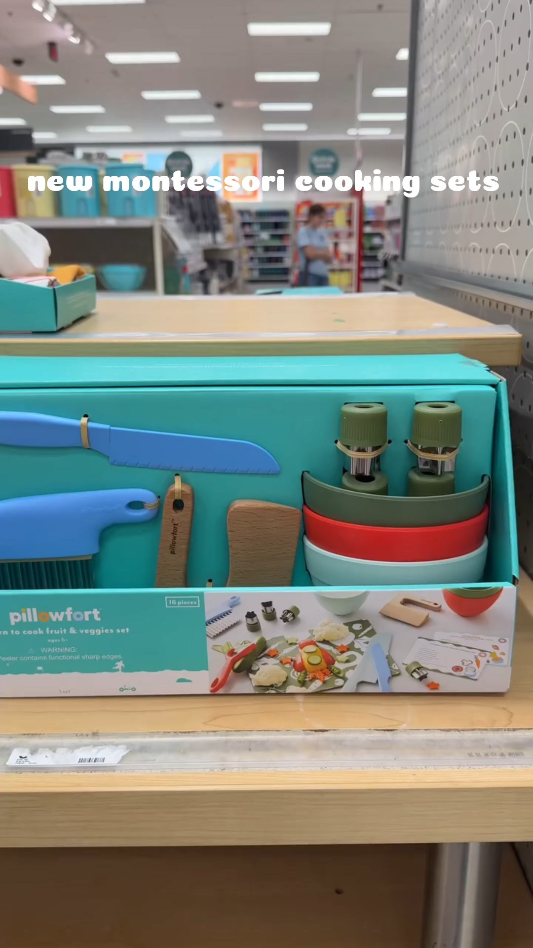 the answer is yes—we need one more 🛒

literally every room in my house has been taken over by kid stuff, but when it comes to montessori-friendly tools that teach real-life skills? yeah, I’m 1000% making room 🤭

montessori parenting is all about raising independent, confident little humans, and I cannot say no to anything that helps my kids build real-life skills ✨

tiny knives? mixing bowls? a little apron?! if it means they learn how to prep their own snacks and feel capable in the kitchen, it’s an automatic yes 🙂‍↕️ 

if you want to help your kiddo gain confidence, fine motor skills, and a tiny bit of self-sufficiency (aka, fewer “mom, I’m hungry” moments), write “ME” and I’ll DM you the links 🔗 

want to start introducing the montessori method at home? I’ve got you! follow me and check out my blog for all the basics on raising independent, capable kids—no fancy setup required!

💬 be honest—what’s the last “one more” thing you added to your cart? let us know below hehe

🏷️: #MontessoriParenting #MontessoriAtHome #MontessoriMom #PracticalLifeSkills #IndependentKids #MontessoriToys #MontessoriKitchen #RaisingConfidentKids #IntentionalParenting #MontessoriMethod #targetfinds #targetmom