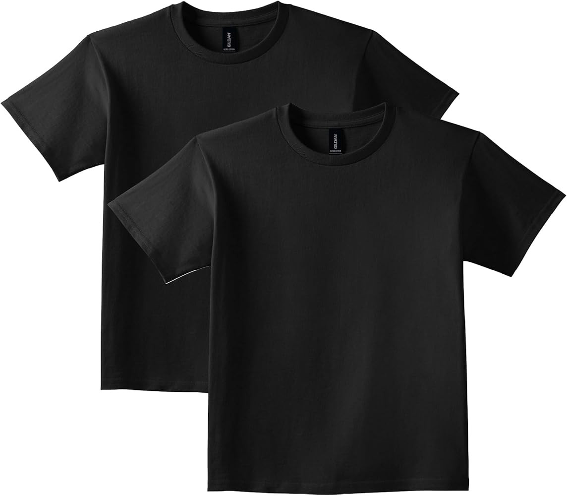Gildan Youth Ultra Cotton T-Shirt, Style G2000B, Multipack | Amazon (US)