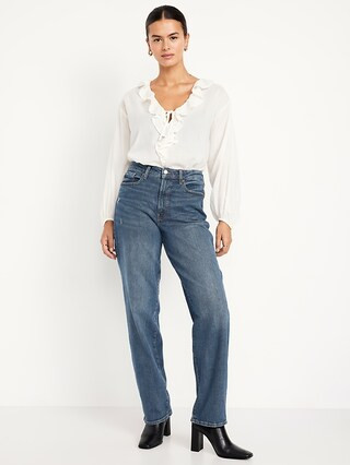 High-Waisted OG Loose Jeans | Old Navy (US)