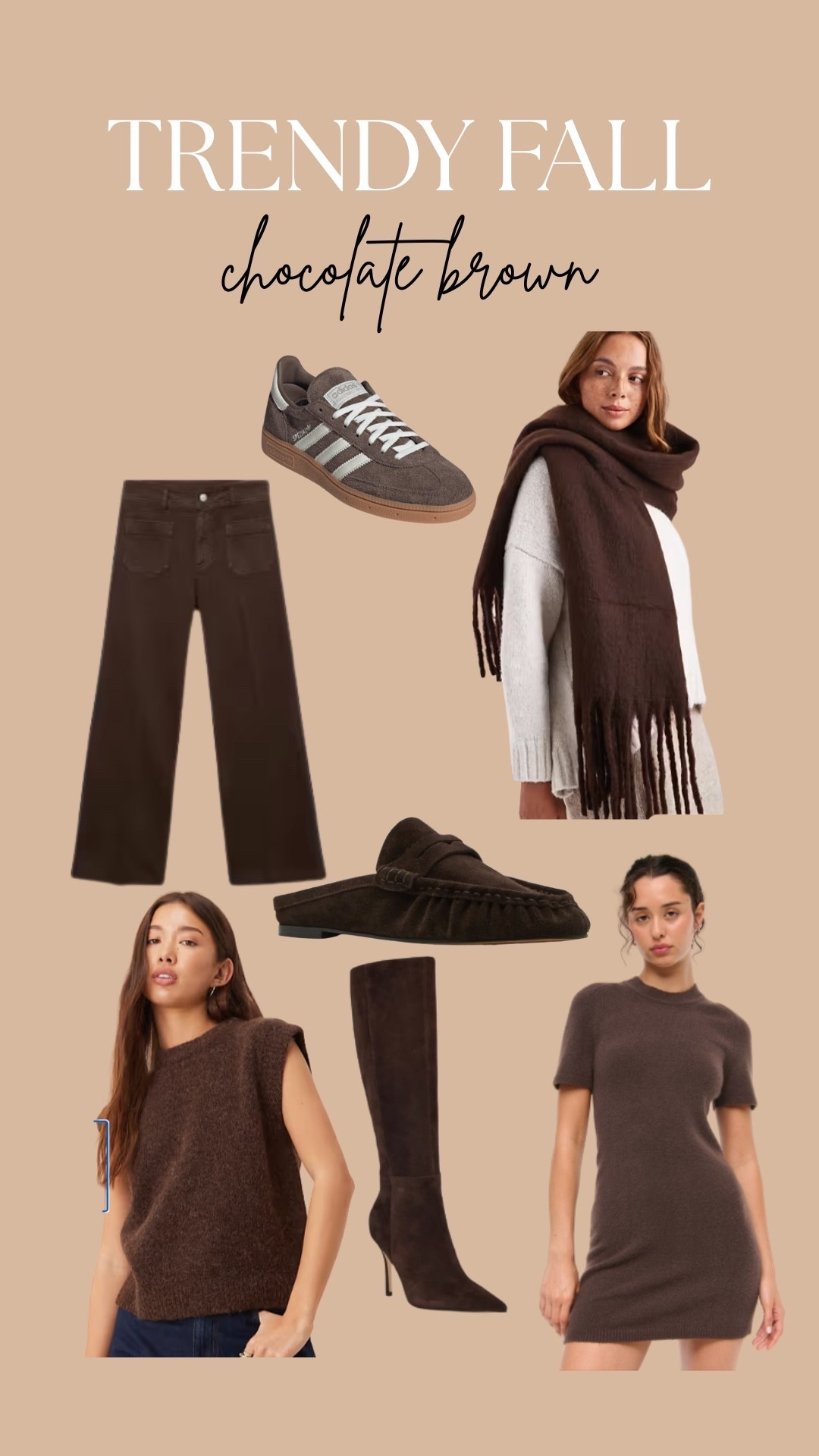 butter yellow was the color of the summer, now it’s time to make time for CHOCOLATE BROWN 🤎😍 as we welcome fall, here are some closet staples in this trending color! you can never go wrong with a neutral!! 

#LTKWorkwear #LTKShoeCrush #LTKSeasonal