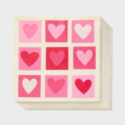 30ct Valentine's Day Lunch Napkin - Spritz™ | Target