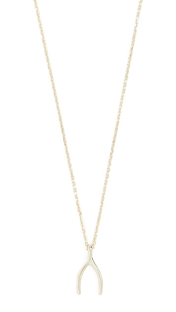 Wishbone Necklace | Shopbop