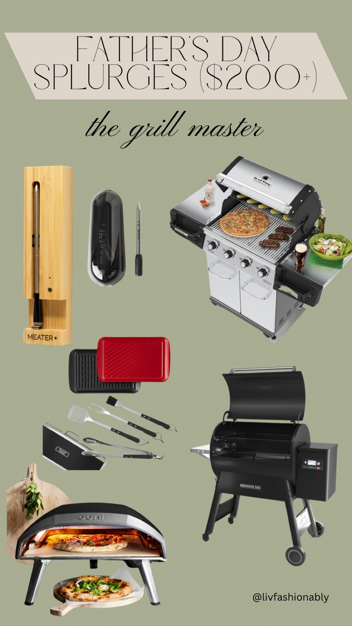 Splurge-worthy Father's Day gifts for the grill master dad. Summer burgers and hot dogs, coming right up! 

#LTKMens #LTKActive #LTKHome