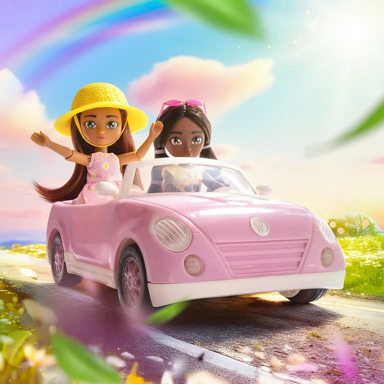 Hey Bestie Jasmine & Makayla 21 Piece Set of 2 (5.5-inch) Travel Dolls with Accessories, Kids Age... | Walmart (US)