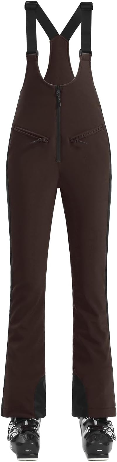 GSOU SNOW Women Ski Bib Pants Snow Overalls Snowboard Waterproof Windproof Insulated Slim Winter ... | Amazon (US)