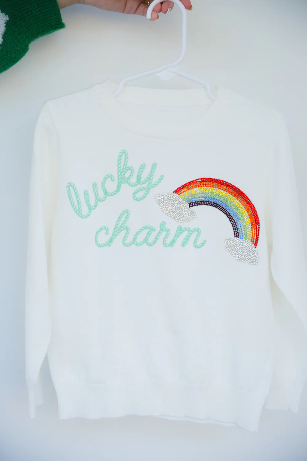 MINI KIDS LUCKY CHARM SWEATER | Judith March
