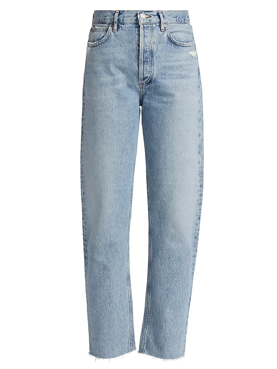 '90s Straight-Leg Pinch-Waist Jeans | Saks Fifth Avenue