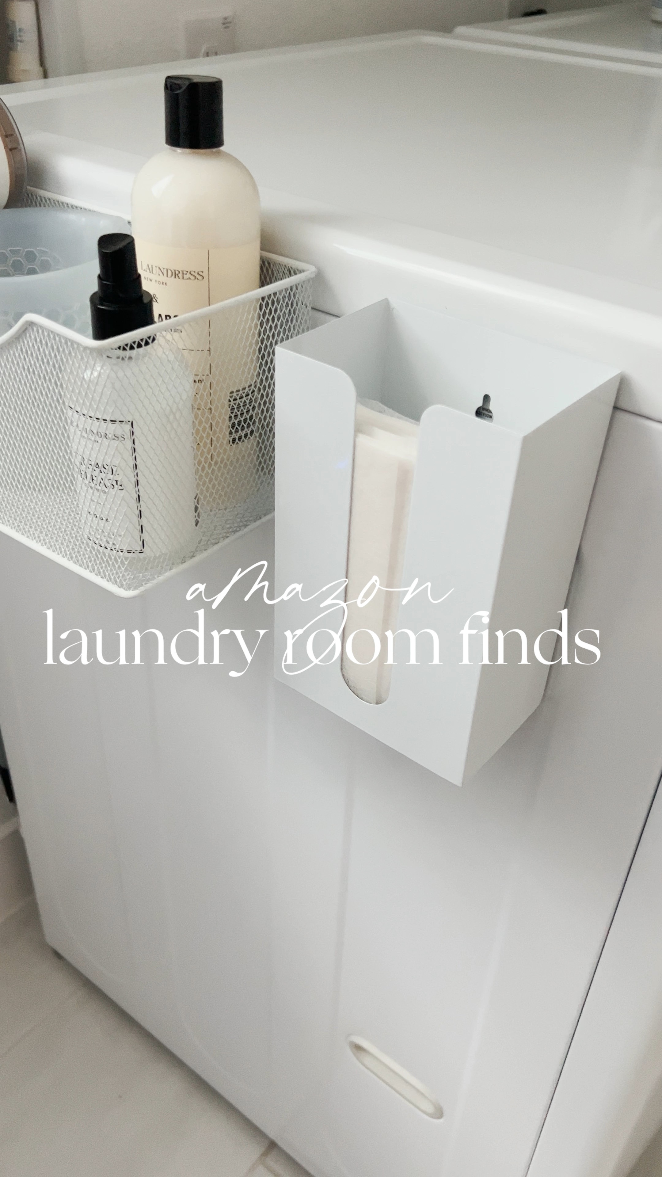 Amazon laundry room finds 🤍 

Laundry room, laundry, laundry room organization, home organization, Amazon home, home finds, home hacks, Amazon finds, Amazon, organize 

#LTKfamily #LTKFind #LTKhome