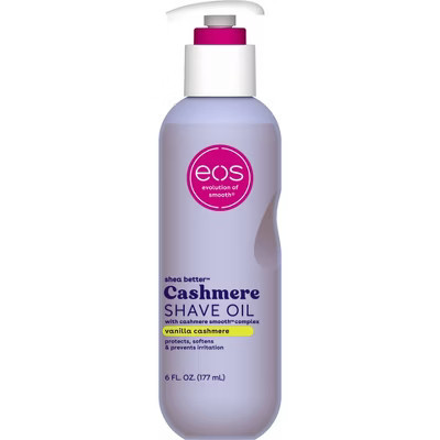 eos Cashmere Skin Collection Shave Oil - Vanilla Cashmere - 6 fl oz | Target
