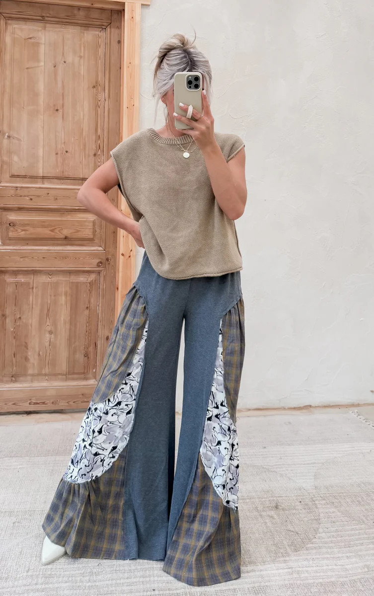 Devin Cotton Khaki Knit Sweater Top | CK Squared Boutique