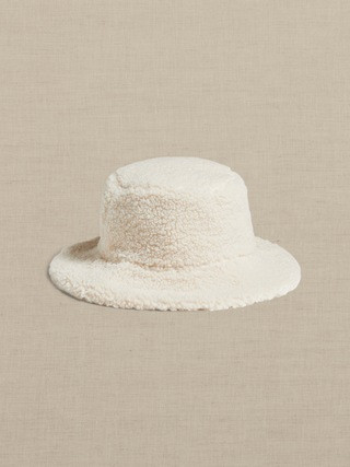 Reversible Shearling Bucket Hat for Baby + Toddler | Banana Republic (US)