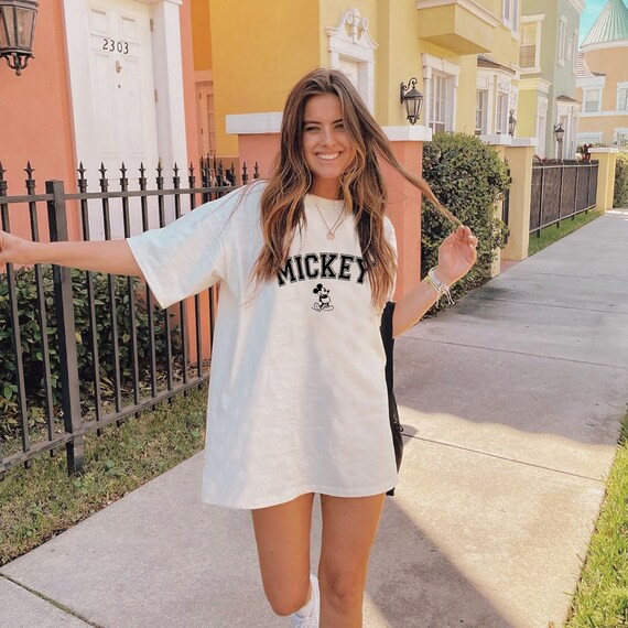 Disney Mickey Oversized Shirts Mickey Disney World Shirt | Etsy | Etsy (US)