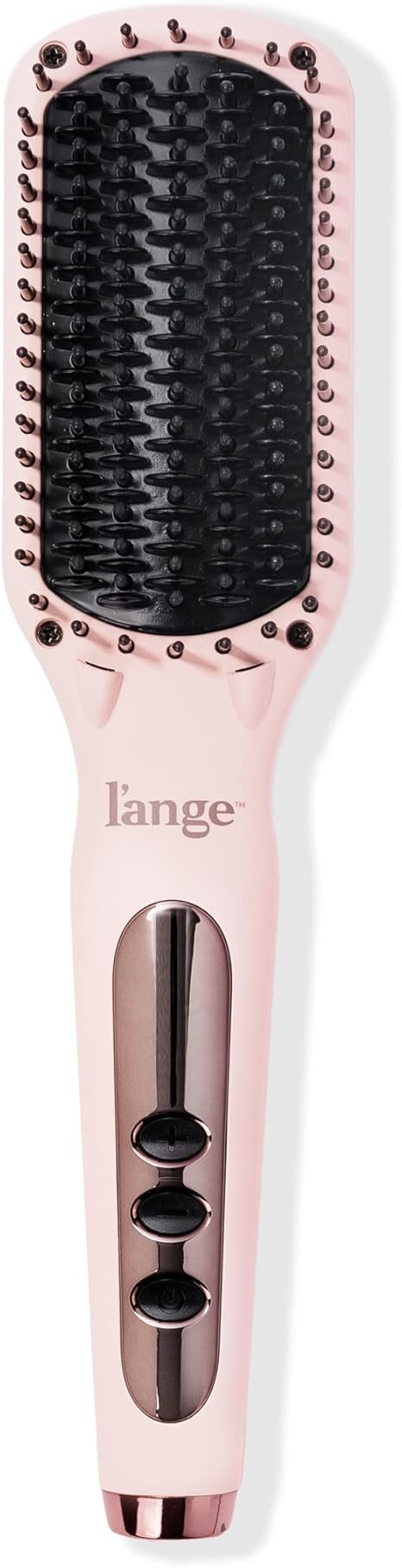 L'ANGE HAIR Le Vite Straightening Brush | Heated Straightener Flat Iron for Smooth, Anti Frizz Ha... | Amazon (US)