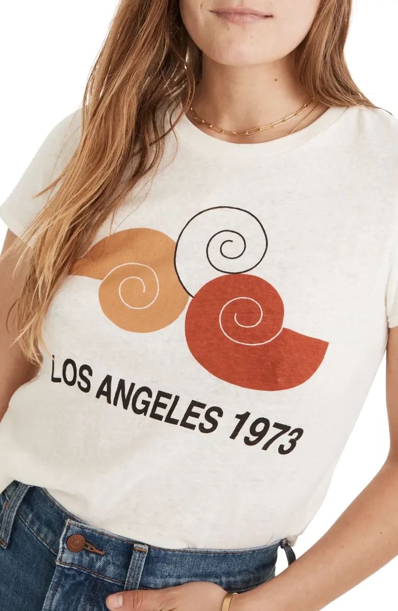 Los Angeles 1973 Graphic Lo-Fi Shrunken Tee | Nordstrom