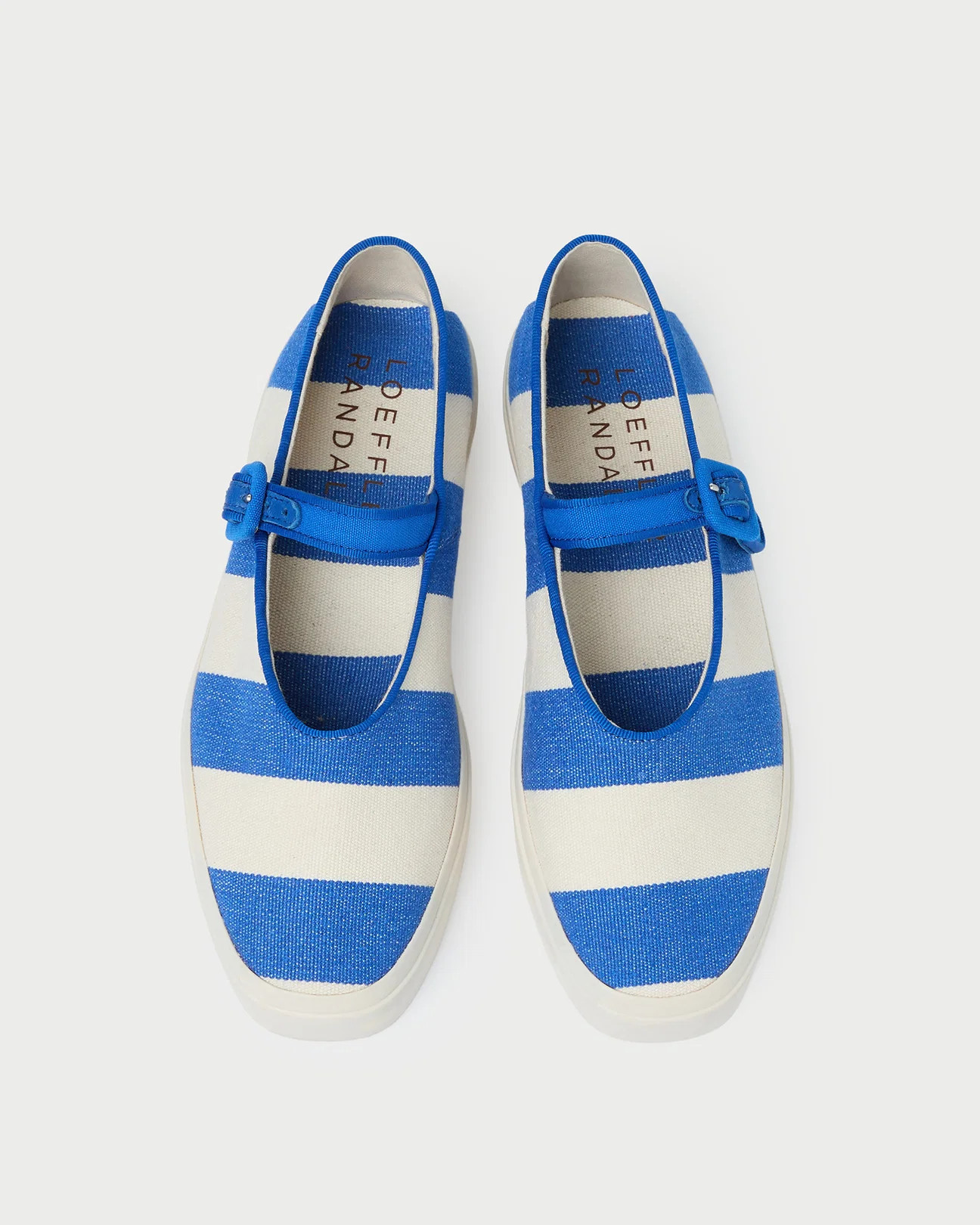 Cooper Blue Striped Mary Jane Sneaker | Loeffler Randall
