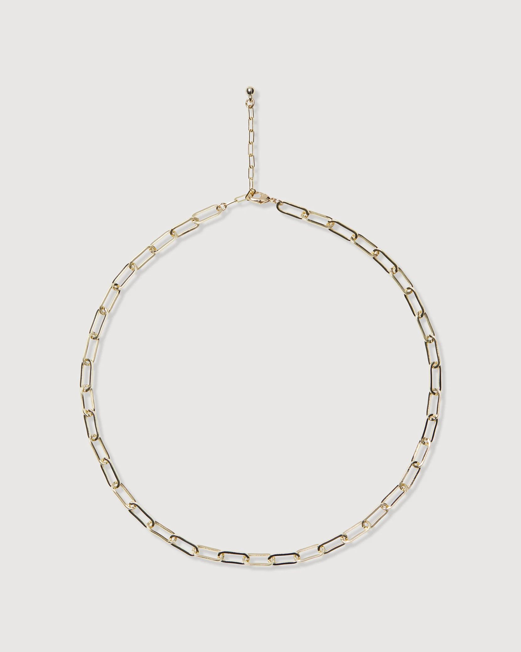 Paperclip Chain Necklace | Rachel Parcell