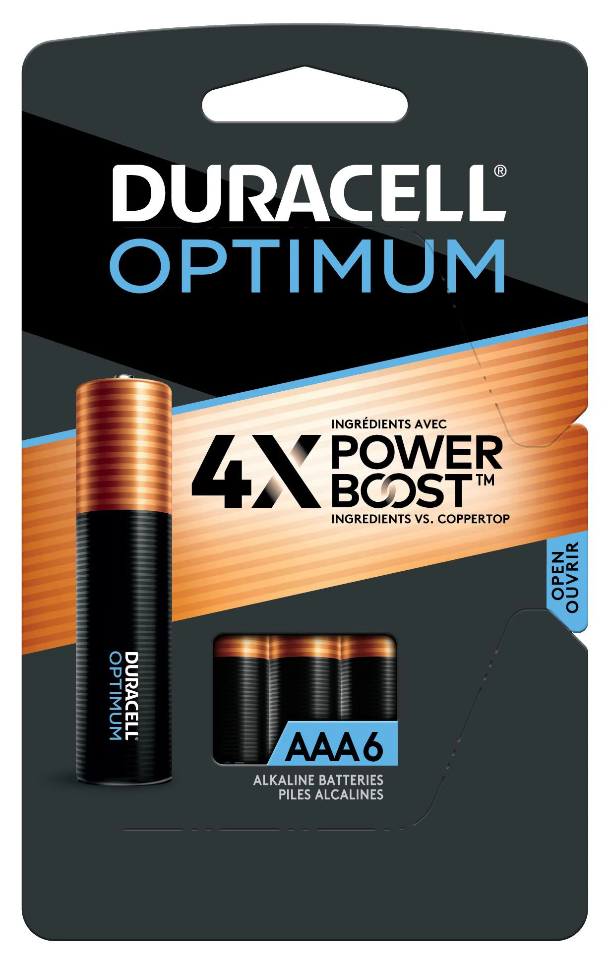 Duracell Optimum Alkaline AAA Batteries ( 6 -Pack) | 032641 | Lowe's