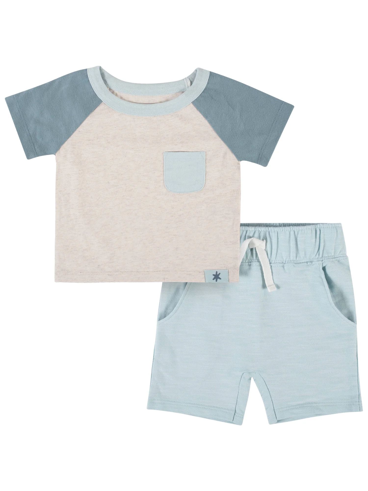 Modern Moments by Gerber Baby Boys Top & Shorts Set, -Piece, (0-3 Months - 24 Months) - Walmart.c... | Walmart (US)