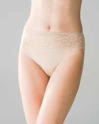 Cotton Blend w/Lace High Leg | SOMA