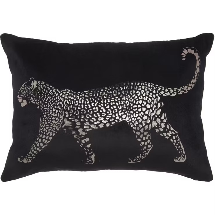 Mina Victory Luminecence Metallic Leopard Throw Pillow | Target