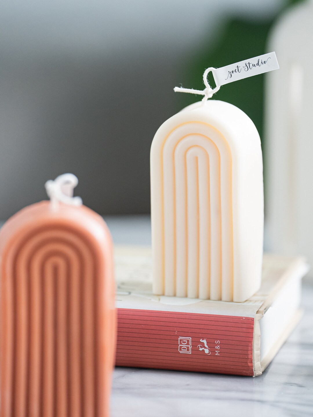 Natural Pillar Soy Candles  Arch Candles  Object Candle  - Etsy | Etsy (US)