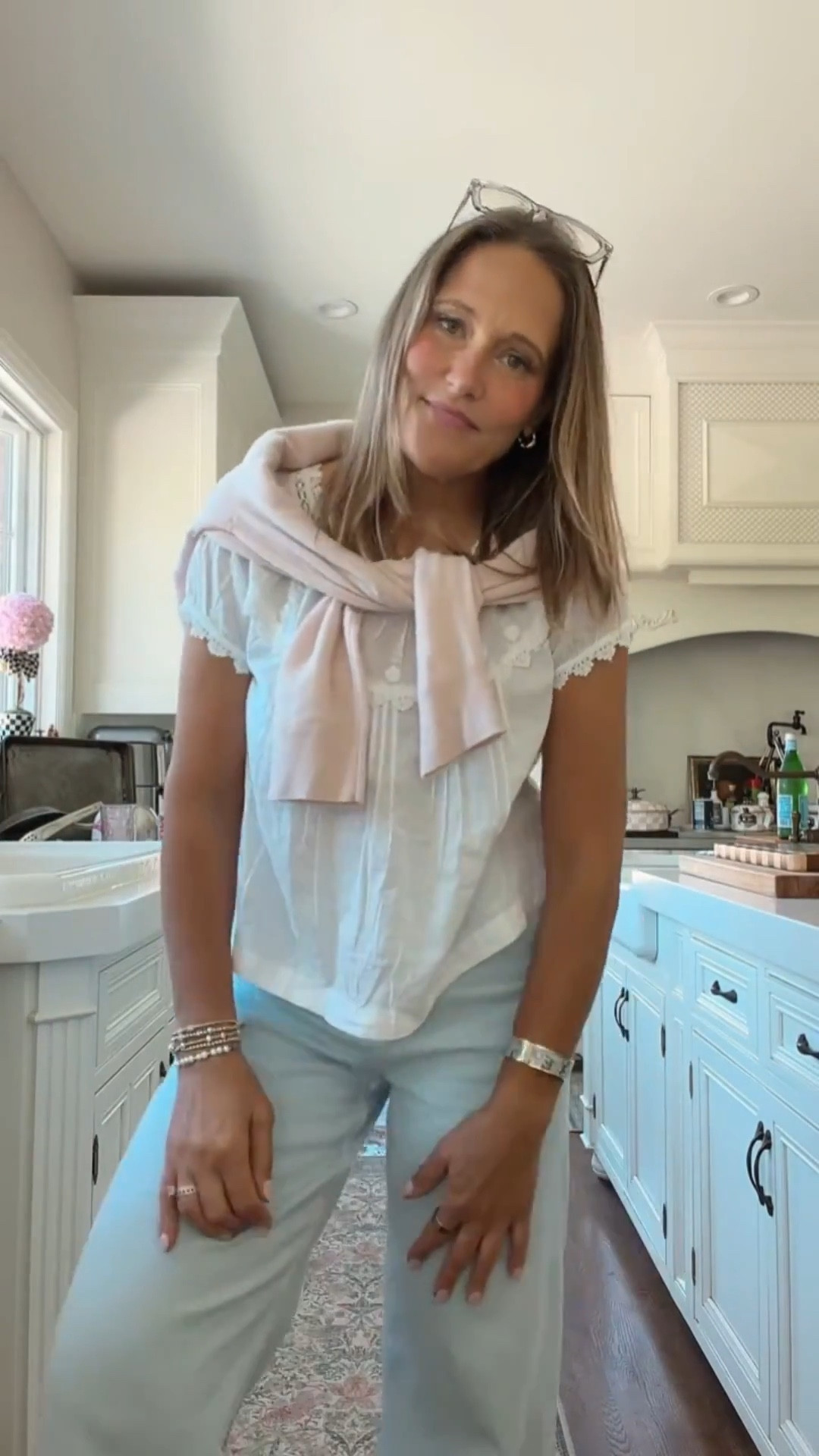 You all went crazy for this top! It is so cute and I have been reaching for it a lot the past few weeks! I highly recommend! 

#LTKdayinmylife #LTKgrwm #LTKootd