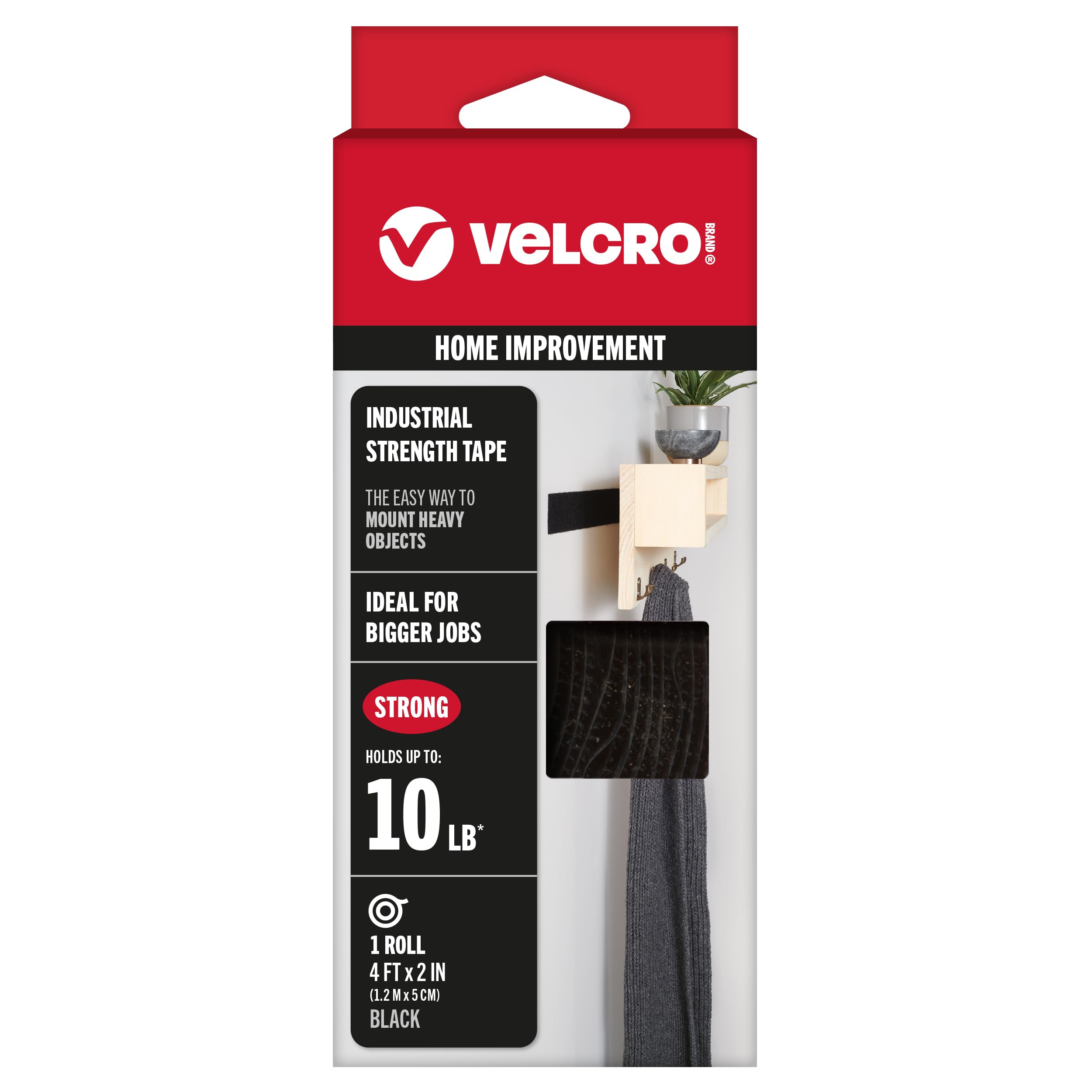VELCRO Brand - Industrial Strength | Indoor & Outdoor Use | Superior Holding Power on Smooth Surf... | Amazon (US)