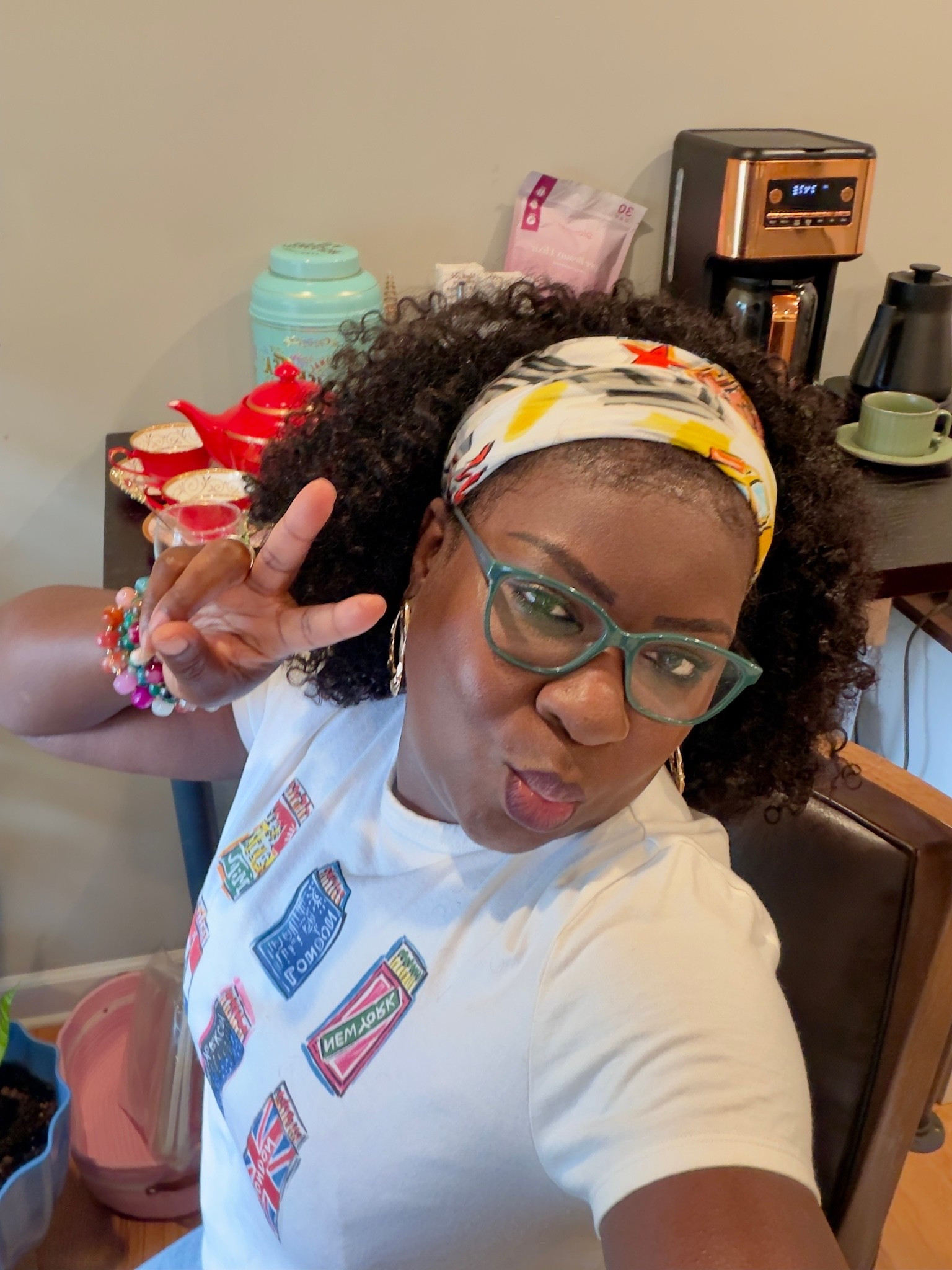 Casual Friday OOTD. Tee and scarf are from Macy’s

#LTKgrwm #LTKootd #LTKmomlife