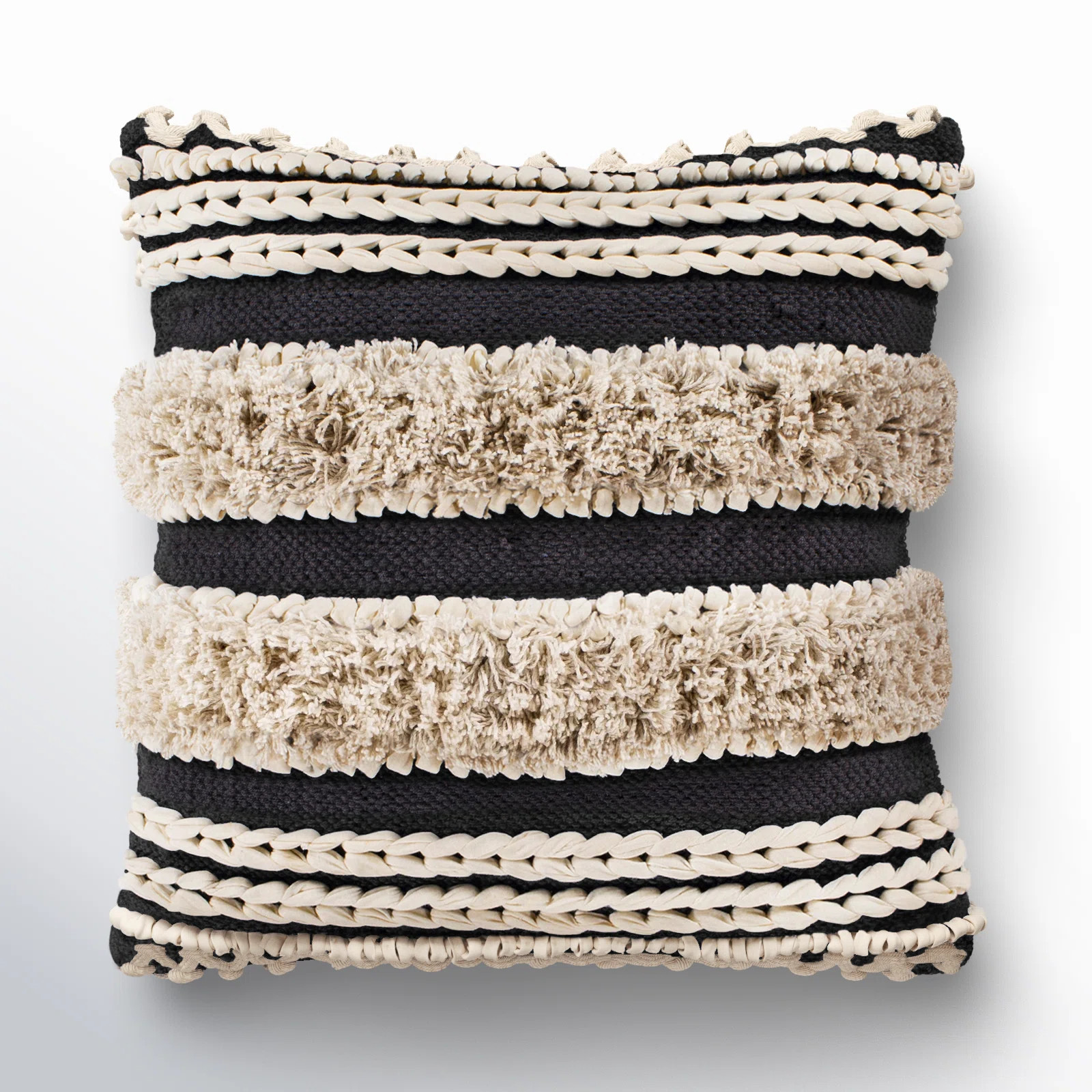 Keiontae Striped Cotton Throw Pillow | Wayfair North America