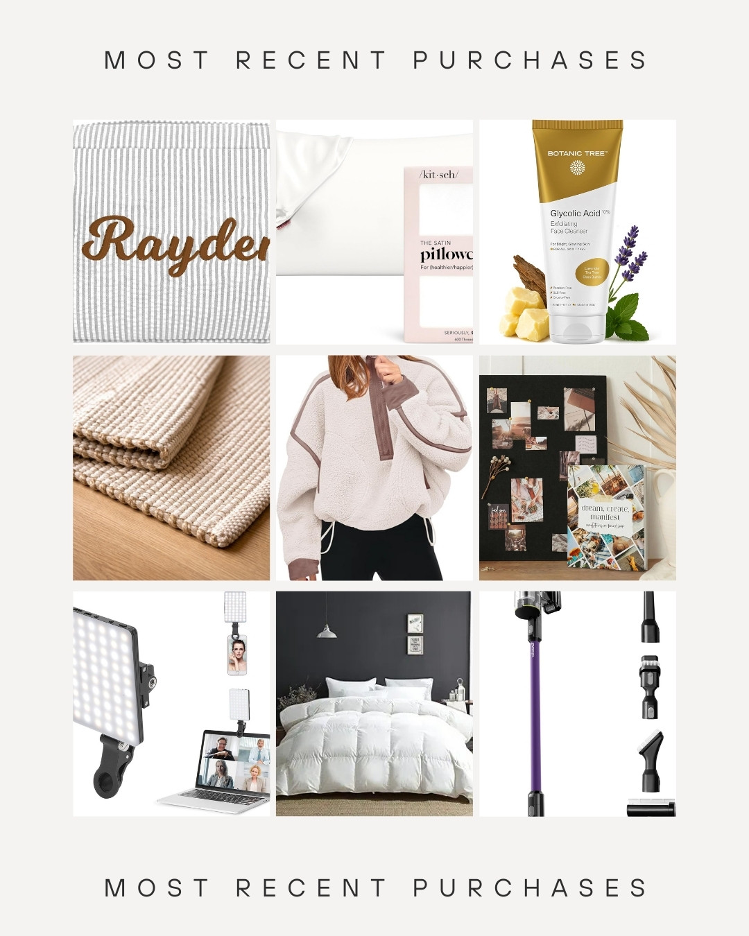 Sharing my most recent purchases! 

 #LTKdayinmylife #LTKselfcare #LTKHome