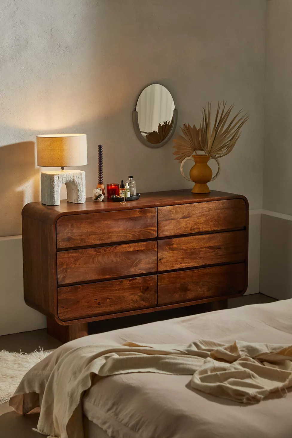 Huron Wood 6-Drawer Dresser | Urban Outfitters (US and RoW)