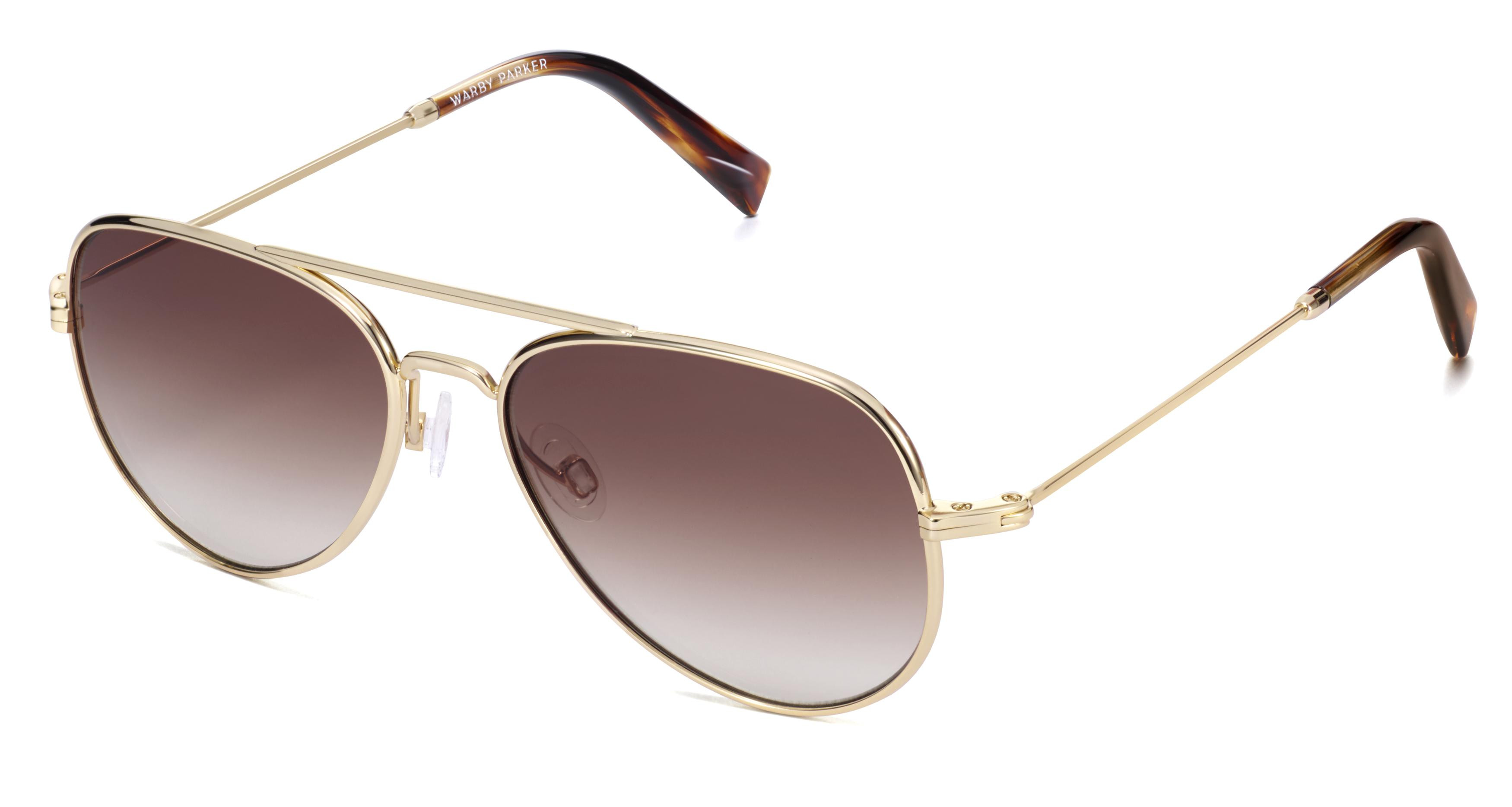 Albie Sunglasses in Polished Gold | Warby Parker | Warby Parker (US)
