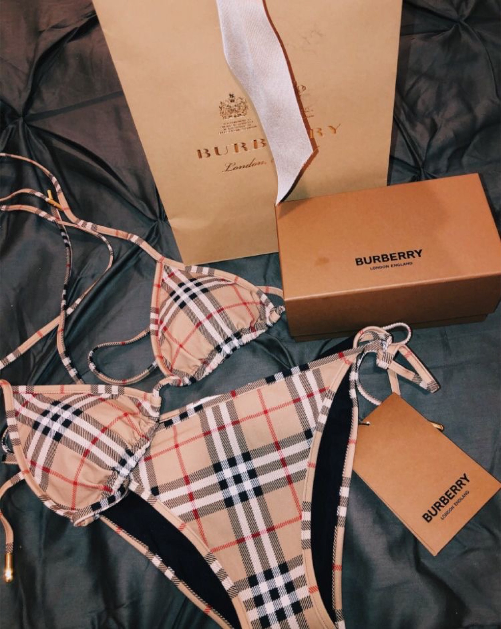 Cheap burberry clearance bikini