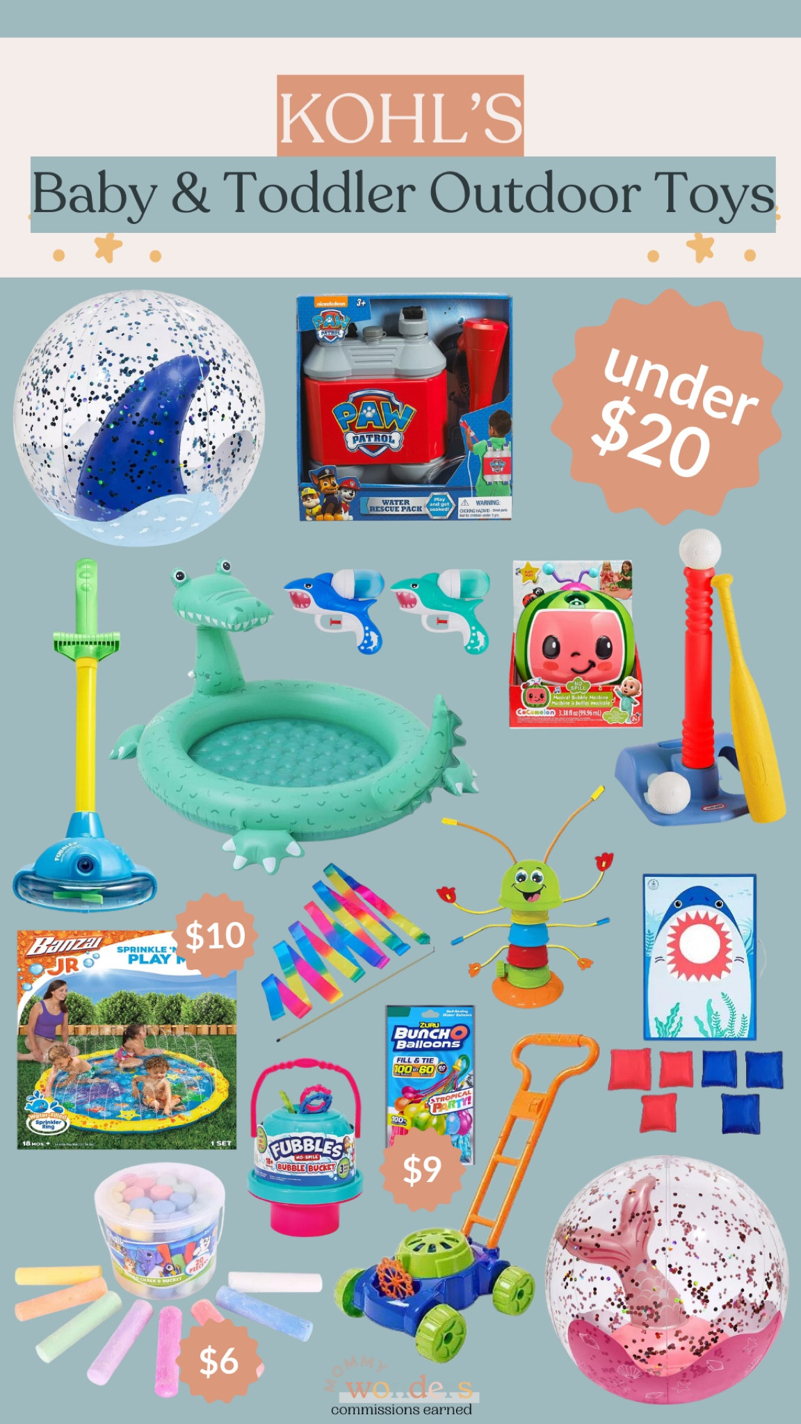 Kohl’s has outside toys for babies and toddler for under $20 right now! Lots of fun options for summer time play! 

#LTKkids #LTKbaby #LTKSeasonal
