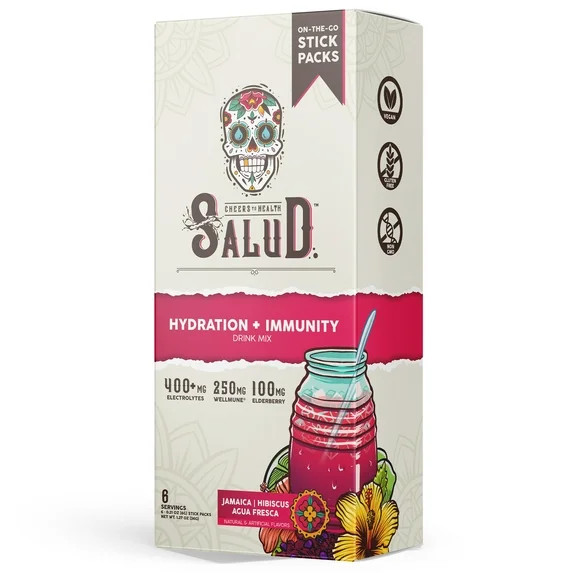 Taste Salud, Hydration + Immunity Drink Mix, Jamaica, 1.27 oz | Walmart (US)