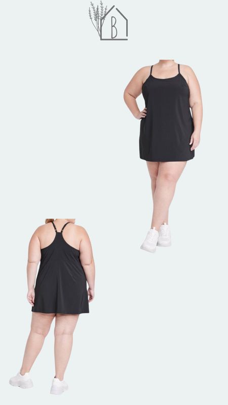 I love this athletic dress! 
On sale right now for $21. Comes in 4 colors.
I just ordered one and will update on fit when it comes in! 

#LTKPlusSize #LTKActive #LTKSaleAlert